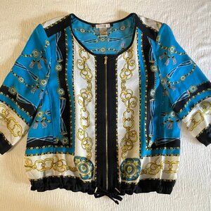 Cache 2 Piece Set - Flowly Blouse with Shorts - Size xs